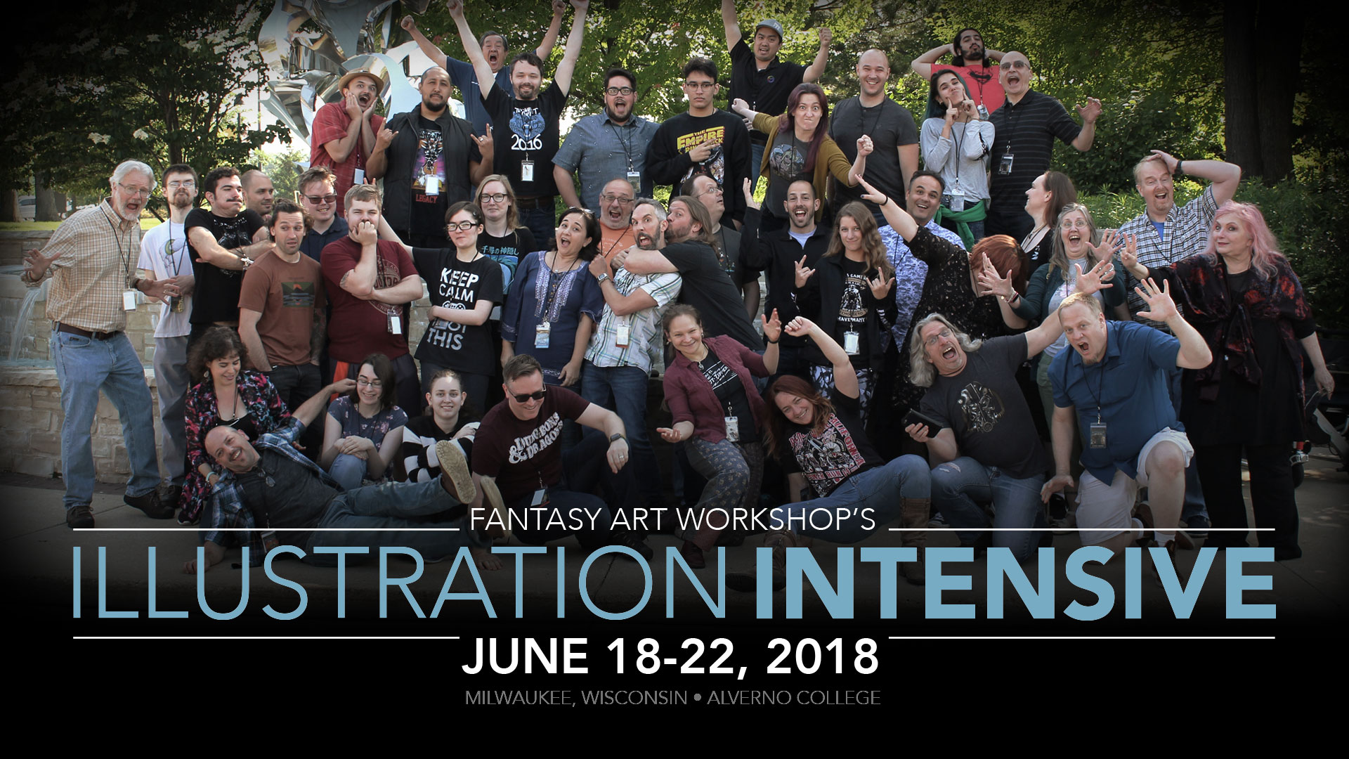 Fantasy Art Workshop s Illustration Intensive 2018 Fantasy Art Workshop